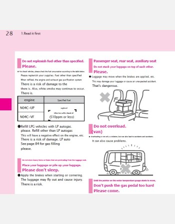 toyota coaster 2012 2013& 2014 owners manual in english